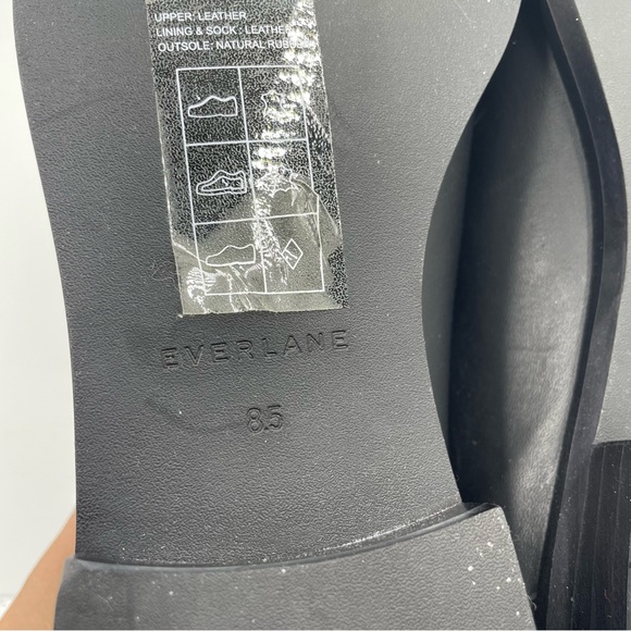 NEW Everlane Black Leather The Modern Loafer in Size 8.5 - Picture 12 of 14